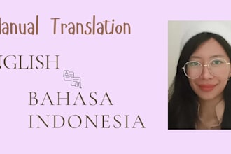 do translation, english bahasa indonesia teaching