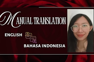 do translation, english bahasa indonesia teaching