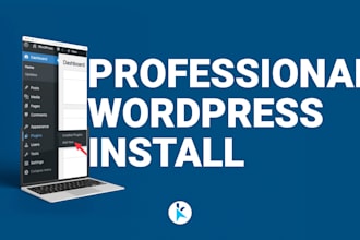 install wordpress properly on your server or vps