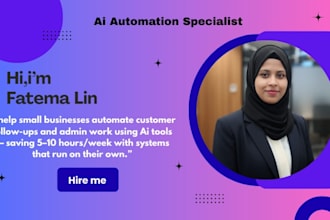 helping small businesses automate customer  workflows using ai