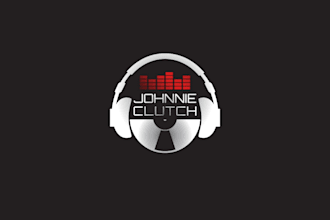 design a powerful dj, music, band, rap, or brand logo