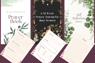 format design christain ebook prayer journal daily devotional christain book
