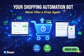 build amazon bot, walmart, ebay bot, , bestbuy bot, pokemon bot, popmart bot