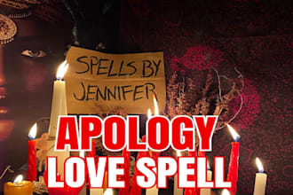 apology love spell, make him apologize fast,  make them regret their actions