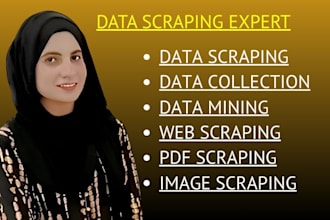 do data scraping, web scraping and data mining