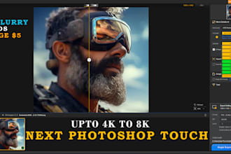 fix blurry photos and upscale images using ai and photoshop