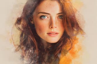 give a watercolor effect to your photos in photoshop