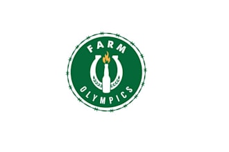 design wonderful farm olympics logo