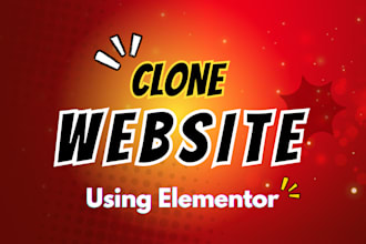 clone any website using elementor and elementor pro