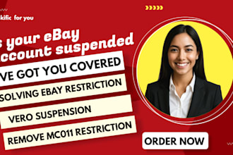 do ebay account reinstatement remove mc001 restriction vero suspension mc999