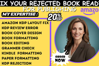 kdp book formatting KDP rejection formatting review KDP error formatting review