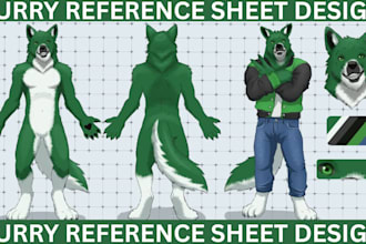 custom furry ref sheet furry nsfw furry art oc fursona character design fursona