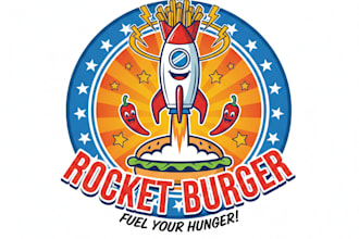 design a bold and professional fast food logo