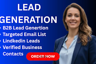 do lead generation, business leads, linkedin leads, b2b leads, targeted leads,