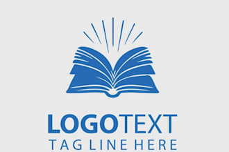create an author or book logo