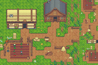 do pixel art tileset, top down pixel map tileset, indie game, game assets, props