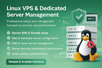 manage linux vps and dedicated servers securely