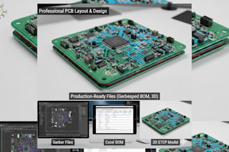 design professional pcb layout and multi layer pcb design