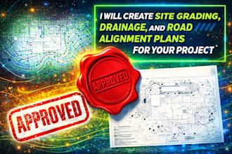 design permit ready site grading and earthwork in civil 3d
