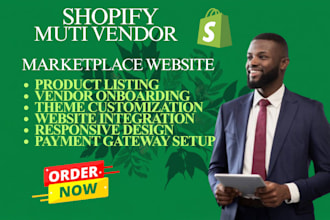 build a shopify multi vendor marketplace website with webkul app