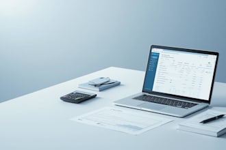 be your accountant and bookkeeper using quickbooks online