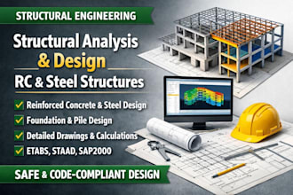 do structural analysis and design of reinforced concrete steel structures etabs