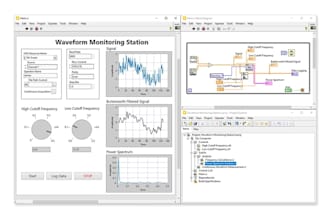 develop custom labview applications for data acquisition and automation