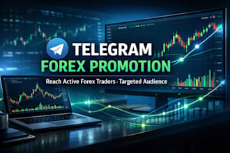 run telegram ads, to reach active 900k forex traders, forex trading users