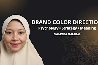 create a strategic color direction based on brand psychology