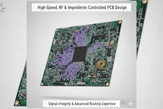 design high speed, rf, and impedance controlled pcb layout