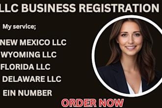 form your wyoming delaware florida or new mexico llc with ein