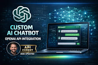 integrate chatgpt openai API chatbot into your app and website
