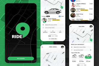 develop taxi app taxi booking app uber app rideshare app cab booking app bolt
