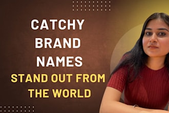 create catchy brand name and business name