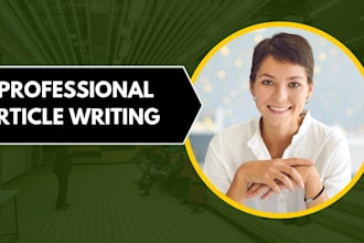 write professional medical and healthcare articles