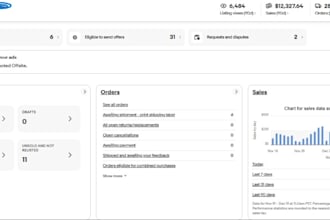create ebay storefront, manage listings, research products, and list prod