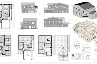 city permit blueprints architect for house plans, adu, garage, deck, patio, shed
