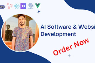 develop custom ai saas, chatbots, and ai web apps