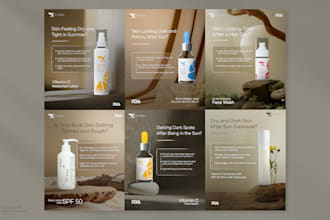 create professional instagram  linkedin post designs for brands