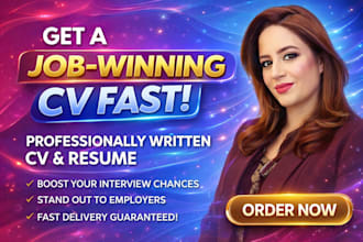 write a powerful resume for executive, senior role, director, c suite or vp cv