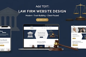 do law firm website for lawyers attorneys legal consultants corporate website