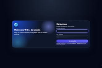build a custom mission order and fleet management system