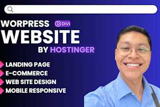 design and create a professional wordpress website
