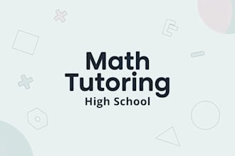 tutor high school students in math tronc commun and bac