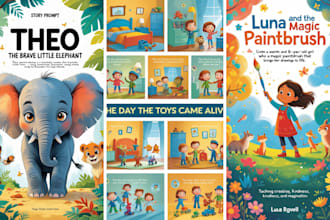 hand drawn watercolor book illustration hand drawn watercolor story book