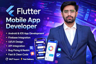 be your flutter firebase developer for flutter app