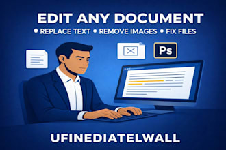 edit any doc replace text remove images and alter files with photoshop