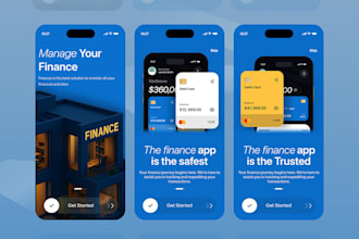 develop fintech mobile banking app, loan app and wallet app