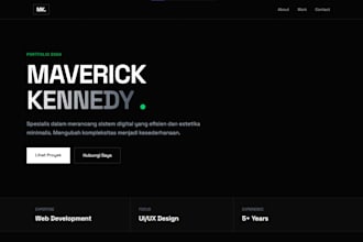 create a custom portfolio website that can be accessed online