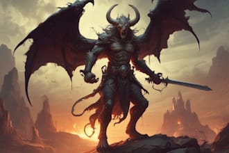 fantasy horror and fantasy horror character